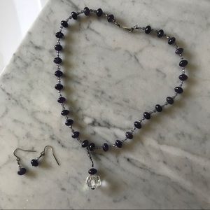 Handmade Necklace and Earrings